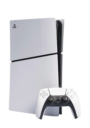 Sony PlayStation 5 SLIM Disc Edition incl. Fortnite Flowering Chaos Voucher White, 1TB, CFI-2116A