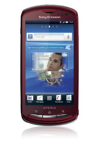 Sony Xperia pro red