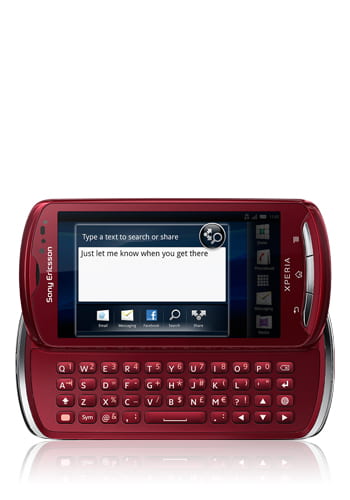 Sony Xperia pro red