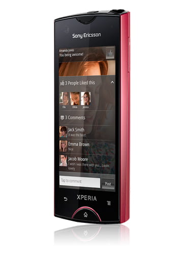 Sony Xperia ray pink