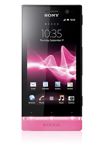 Sony Xperia U black-pink