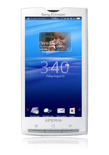 Sony Xperia X10 luster white