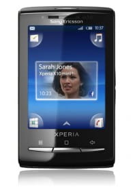 Sony Xperia X10 mini black red