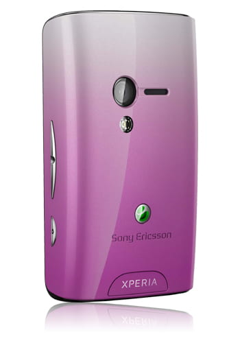 Sony Xperia X10 mini white pink