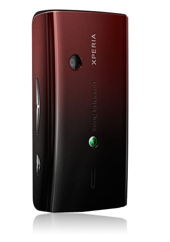 Sony Xperia X8 black red
