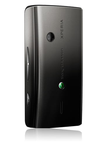 Sony Xperia X8 black silver