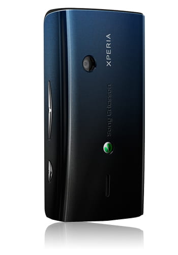Sony Xperia X8 dark blue silver
