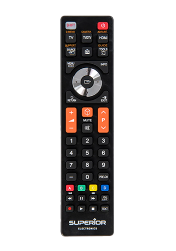 Superior Electronics ReplacemRemote Control - Ersatzfernbedienung Black, SUPTRB008, f�r Samsung (SMART) TVs