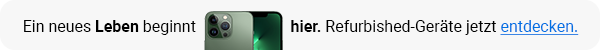Refurbished Smartphones jetzt entdecken. 