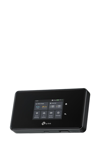TP-Link M8550 mobiler 5G-WLAN-Router Black