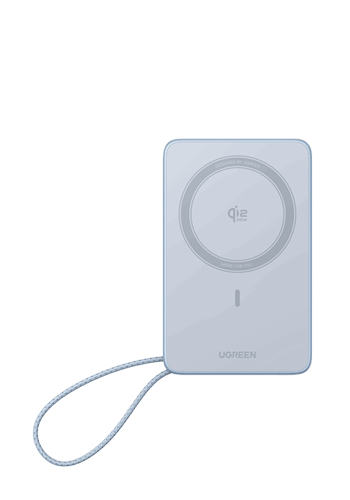 UGREEN 10000 mAh Magnetic Powerbank 25W Qi2 Grey, Universal