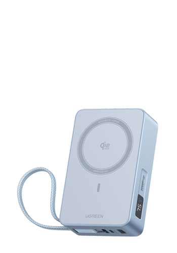 UGREEN 20000 mAh Magnetic Powerbank 25W Qi2 Grey, Universal