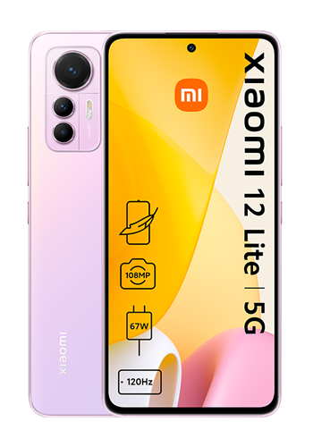 Xiaomi 12 Lite 5G 128GB, 8GB RAM, Lite Pink