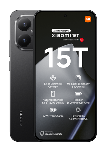 Xiaomi 15T 512GB, 12GB RAM, Black