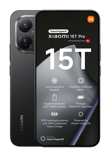 Xiaomi 15T Pro 1TB, 12GB RAM, Black