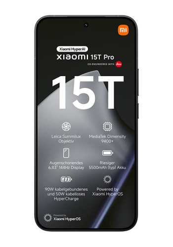 Xiaomi 15T Pro 1TB, 12GB RAM, Black