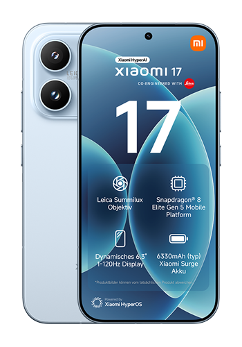 Xiaomi 17 512GB, 12GB RAM, Ice Blue