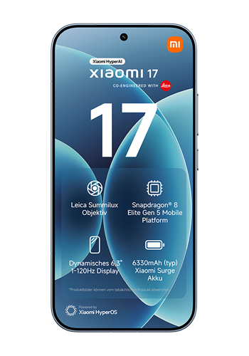 Xiaomi 17 512GB, 12GB RAM, Ice Blue