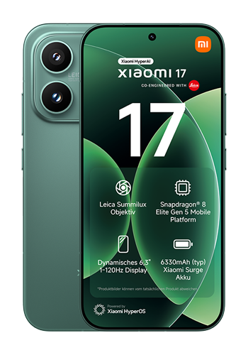 Xiaomi 17 512GB, 12GB RAM, Venture Green