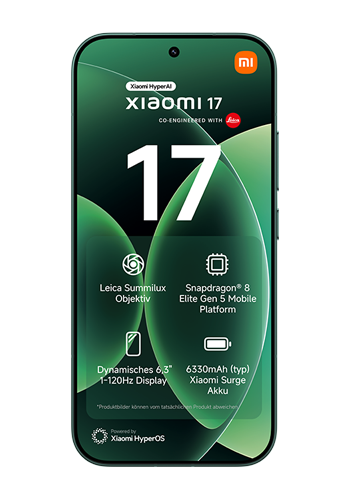 Xiaomi 17 512GB, 12GB RAM, Venture Green