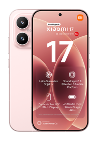 Xiaomi 17 5G 512GB, 12GB RAM, Pink