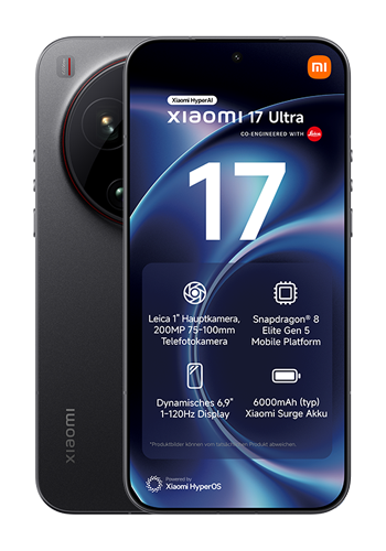 Xiaomi 17 Ultra 1TB, 16GB RAM, Black
