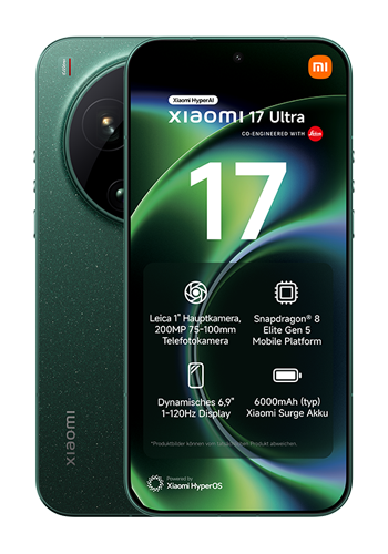Xiaomi 17 Ultra 1TB, 16GB RAM, Starlit Green