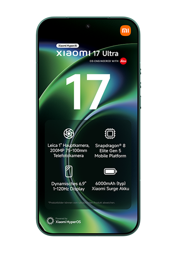 Xiaomi 17 Ultra 1TB, 16GB RAM, Starlit Green