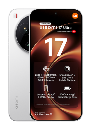 Xiaomi 17 Ultra 1TB, 16GB RAM, White
