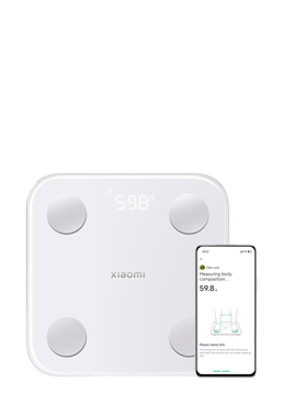 Xiaomi Mi Body Composition Scale S400 Körperfett Waage White, BHR7793GL