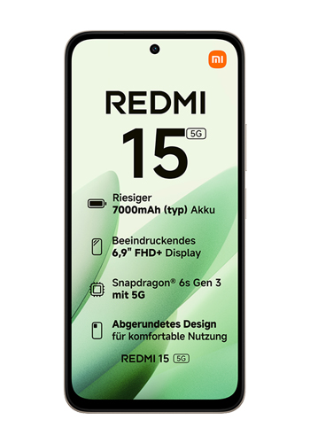 Xiaomi Redmi 15 5G 256GB, 8GB RAM, Titan Grey