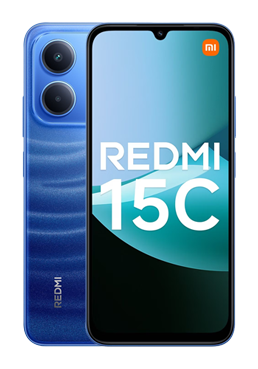 Xiaomi Redmi 15C 4G Dual Sim 4GB RAM, 128GB, Moonlight Blue