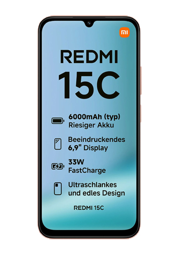 Xiaomi Redmi 15C 4G Dual Sim 4GB RAM 256GB, Twilight Orange
