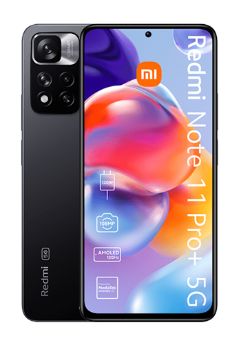 Xiaomi Redmi Note 11 Pro Plus 5G 256GB, 8GB RAM, Graphite Gray