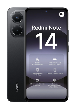 Xiaomi Redmi Note 14 4G 256GB, 8GB RAM, Midnight Black