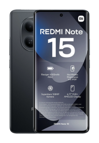 Xiaomi Redmi Note 15 5G 256GB, 8GB RAM, Black