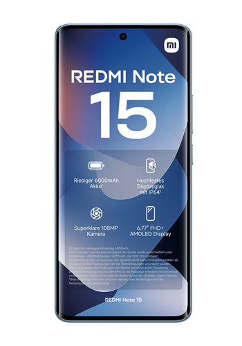 Xiaomi Redmi Note 15 5G 256GB, 8GB RAM, Glacier Blue