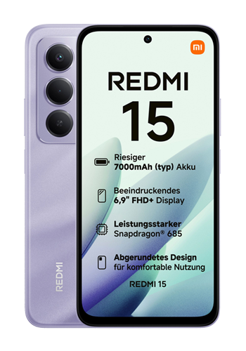 Xiaomi Redmi Note 15 5G 256GB, 8GB RAM, Purple