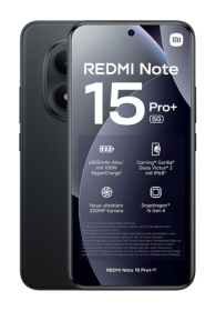Xiaomi Redmi Note 15 Pro+ 256GB, 8GB RAM, Black