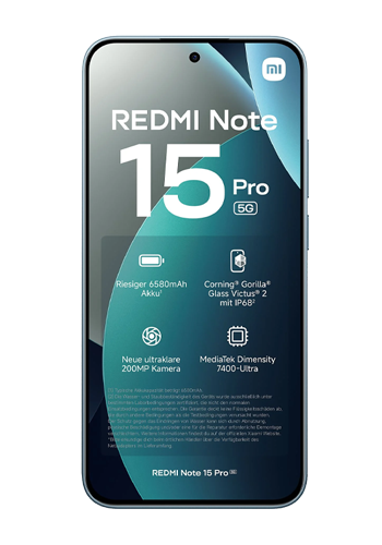 Xiaomi Redmi Note 15 Pro 4G 256GB, 8GB RAM, Blue
