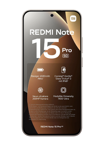 Xiaomi Redmi Note 15 Pro 5G 256GB, 8GB RAM, Titanium